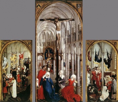 Rogier van der Weyden - Seven Sacraments Altarpiece - Royal Museum of Fine Arts Antwerp
